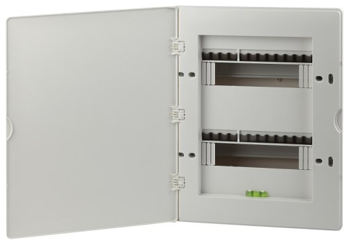 Бокс пластиковый ЭРА UNIQUE ЩРВ-П-24 24 мод. (473х328х100мм) IP40 белая дверца картинка 